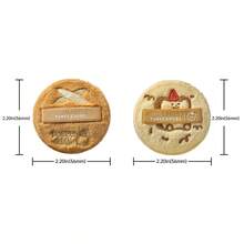 Amortals X TUNEE GOODS 面包系列 2 件装圆形粉扑 2.5mm 中号植绒可爱小熊化妆海绵替换工具，适合初学者、化妆师、约会礼物、婚礼礼物、圣诞节礼物、万圣节礼物、感恩节礼物、毕业礼物、生日礼物、Y2K 酷女孩礼物、时尚女性礼物、化妆品礼物、美容礼物、派对礼物、海滩礼物、旅行礼物、露营礼物、学校礼物、庆祝活动礼物、装饰礼物、玫瑰女孩角色扮演礼物、高级化妆氛围礼物、便宜、圣诞礼物、化妆品、化妆工具、便宜货、礼物、女士礼物、圣诞礼物、赠品、旅行礼物、便宜货、旅行必备品 - 卡其色 - 查看 10