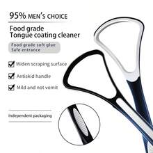 This Tongue Scraper Helps Improve Your Oral Hygiene! It Effectively Removes Bacteria, Food Debris And Tongue Coating, Helping To Combat Bad Breath And Leaving Your Mouth Cleaner. The Ergonomic Handle Ensures Easy Grip And Control, While The Curved Head Perfectly Fits The Shape Of Your Tongue. Use It Daily To Freshen Your Breath And Improve Oral Health. This Gentle Yet Effective Tongue Scraper Assists You In Achieving A Deeper Clean. - Multicolor - View 9