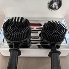 1PC Espresso Machine Cleaning Brush, 51mm/58mm Espresso Machine Cleaning Brush, 360° Espresso Unit Head Cleaning Brush, Detachable Cleaning Bristle Tool, Tool For Thoroughly Cleaning Your Coffee Bar