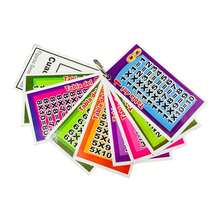 KEYCHAIN OF MULTIPLICATION TABLES, VERBS, ABC AND SYLLABLES - Multicolor - View 2