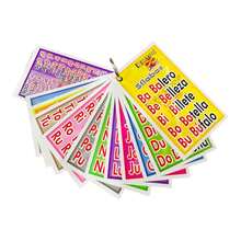 KEYCHAIN OF MULTIPLICATION TABLES, VERBS, ABC AND SYLLABLES - Multicolor - View 2