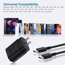 1pc/2pcs European Super Fast Charger Set,Europe Travel Plug Adapter Compatible With Samsung Galaxy S25 S24 S23 S22 S21,Power USB-C Wall Charger With 3ft/6ft 5A Fast Charging Cable,Compatible With IPhone 17/17 Air/17 Pro/17 Pro Max/ IPad Pro/ Air - View 7