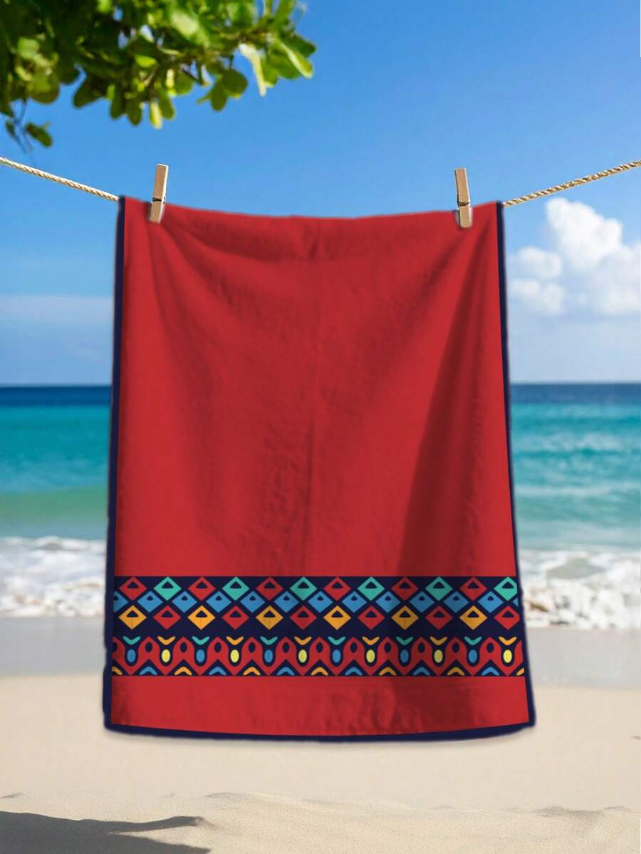 Microfiber Beach Towel – 75x150 Cm – Lightweight, Absorbent & Quick-Drying Summer Towel – Made In Turkey - Black - View 1