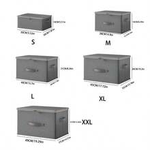 Bolsas de almacenamiento plegables - Gris Oscuro - Ver 3