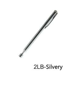 1pc Retractable Magnet Pickup Tool 2/5/8LB/10lb Precision Telescopic Pickup Pen Orange Telescopic Adjustable Picking Up Small Pieces Strong Magnetic Suction Rod, Tools For Men