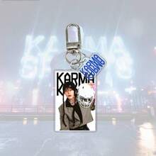 1 móc khóa sưu tập nhóm nhạc thần tượng K-Pop KARMA Acrylic - Quà tặng sinh nhật, quà tặng ngày lễ, quà tặng hoàn hảo, hàng hóa - Nhiều màu - Xem 5