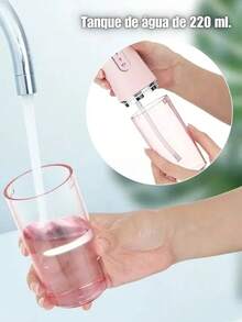 Rechargeable Oral Dental Irrigator 220ml Hygiene Oral Cleaning Portable Tooth Cleaner - White - View 10