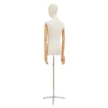YUNRUX Female Mannequins, Female Clothes Racks, Mannequin Body Racks - White - View 7