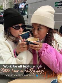 Women Satin Lined Knit Beanie Hat Winter Hats For Women Men Silk Lining Soft Slouchy Warm Cuffed Beanie Hat - Knitted Hat - View 5