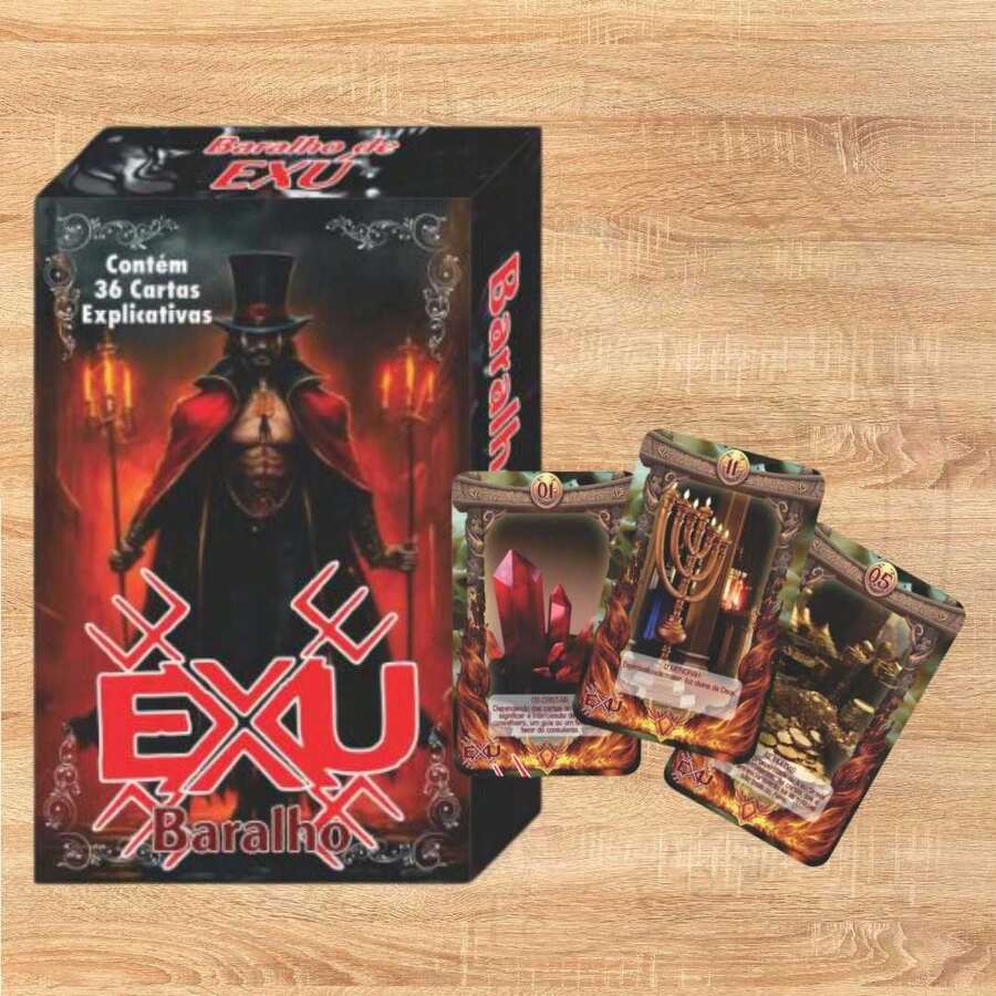 Exu Tarot Deck With 36 Cards And Manual - 彩色 - 查看 1