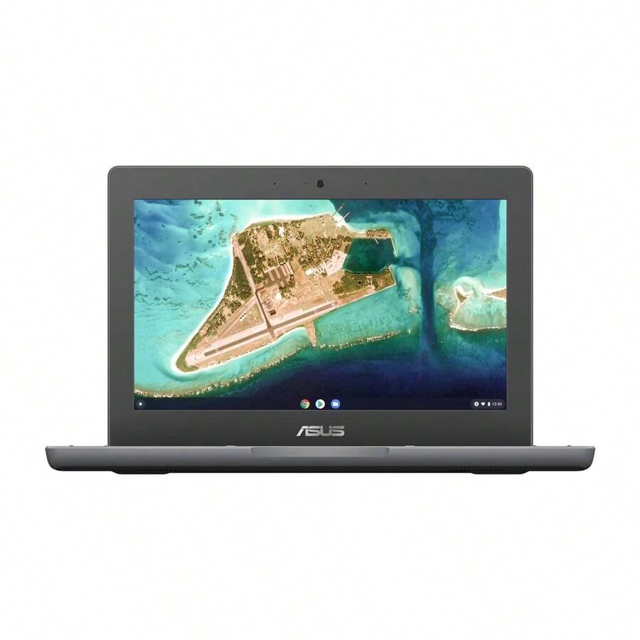 New - Asus Chromebook CR1100CKA-YZ182 11.6" 4GB 32GB EMMC Celeron N5100 2.8GHz ChromeOS, Black - 黑色 - 查看 1