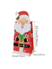 24 cajas de regalo navideñas - Embalaje de regalo para pequeños negocios, suministros para fiestas y decoración navideña - Multicolor - Ver 3