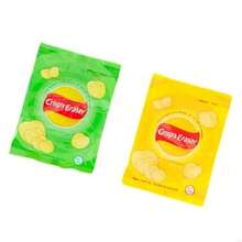 4PCS Realistic Potato Chip Shaped Erasers For Kids Writing Student School Supply - Multicolor - View 4