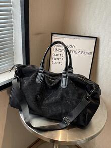 2025 New Yoga Fitness Bag - Fashionable, Large Capacity, Multi-Function Handbag. Stylish Design, Ideal For Travel, Exercise, Fitness And Vacation.