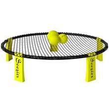 Portable Mini Roundnet Game Set With 3 Balls, Pump & Carrying Bag – Fun Outdoor Family Beach Games For All Ages