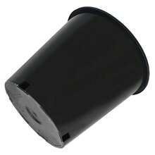 Flower Pot Seedling Pot Gardening Flower Pot With Drainage Holes Can Be Used For Planting, Cuttings, Seedlings, Succulent Cultivation, Seed Germination, Suitable For Patio Lawn Garden Indoor And Outdoor Reusable 2-Gallon 10PCS Black Round - 黑色 - 查看 2