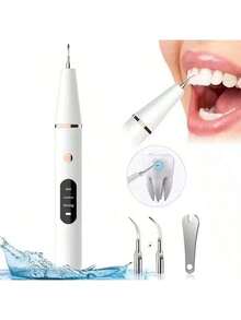 0.8W Dental Cleaning Device Bivolt USB Type C – Vibrates Only When In Contact With Teeth - BINGO - 彩色 - 查看 5