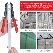 Hog Ring Pliers Tool 2600*C Clips Staples Cage Fencing Gun Fastener Nail Rings - Multicolor - View 10