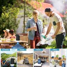 5加仑饮水机，3加仑便携式饮水机，USB电动水瓶泵，2-5加仑水瓶切换开关 - 黑色 - 彩色 - 查看 9