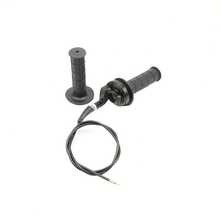 Twist Throttle Accelerator Handle Grips And Bent Cable Throttle Cable & Grips For 50cc 110cc 125cc 150cc 250cc Dirt Bike