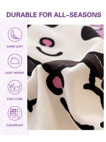 Juego de ropa de cama de 2/3 piezas con estampado lindo de Sanrio - Hello Kitty/Kuromi/Cinnamoroll/Pochacco (1 funda nórdica + 1/2 fundas de almohada, sin relleno) Tamaño completo de dibujos animados, suave y cómodo, adecuado para dormitorio, hogar, hotel, todas las estaciones, con cierre de cremallera y funda de almohada, multicolor, juego de ropa de cama extra grande, funda nórdica extra grande