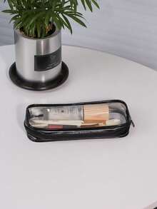 1pc Waterproof Makeup Bag,Makeup Bag Makeup Pouch Skincare Bag Toiletry Bag Packing Cubes,Travel Essentials Cruise Essentials Dorm Essentials,Wedding Bridesmaid Gifts, Livingroom Bedroom Decor,Bathroom Organizer,Jewelry Organizer