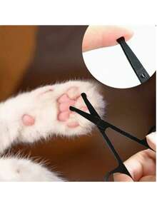 Heavy Duty Stainless Steel Round Tip Pet Grooming Scissors - Professional & Home Use Pet Hair Trimmer For Nose, Ear, Face And Paw Grooming, Ergonomic Handle For Left Or Right Hand, Suitable For All Dog Breeds And Sizes - Multicolor - View 5