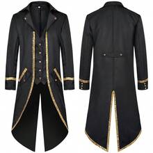 Men Cosplay Clothing - Black - View 5