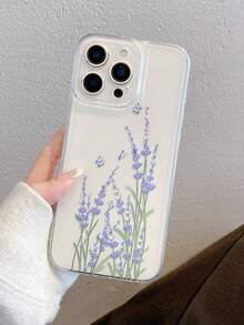 1pc Colorful Vintage Plant Leaf Pattern Painted Anti-Drop Transparent Large Hole Magnetic Phone Case, Minimalist Luxury, High-End Business, Anti-Dirty, Durable Compatible With IPhone, Galaxy S25 Ultra, S24 Ultra, S22, S21 Ultra, S21 FE 5G, S23, S23+, S23 Ultra, S24, A13 5G, A22 5G, A33 5G, A53 5G, A52 5G, A17/A56/A34/A35/A25/Pixel6a/Pixel7/Pixel8/Pixel9/Pixel10 Pro XL Series