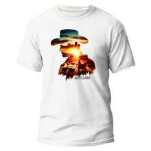 camisa moda chapeu cowboy country camiseta unissex - Preto - Visão 5