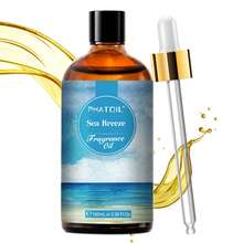 PHATOIL 1瓶100毫升/3.38液盎司香氛精油，适用于香薰机和加湿器，包含：白麝香、清新亚麻、泡泡糖、海风、帕尔马紫罗兰、黑兰花、橙花、婴儿爽身粉、日本玉兰、柑橘、咖啡、金银花、小苍兰、天使、Jador、甜烟草、龙血 - 彩色 - 查看 11
