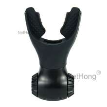 Breathing Exercise Device Lung Trainer Fitness Portable Adjustable Resistance UK - Black - View 12