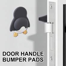 1个可爱动物造型门挡！静音缓冲垫，墙面保护垫，萌宠门挡，硅胶防撞门挡，情人节、小狗、嘉年华、派对装饰 - 彩色 - 查看 7