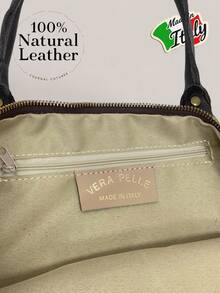 Mochila de gran capacidad, textura de lienzo retro, multifuncional y elegante, bolso de playa de alta gama, bolsa de compras, bolso de mano de gran capacidad, bolso de mano con textura única, bolso cruzado con cremallera y doble correa para el hombro, bolso de lienzo retro, bolso de mensajero monocromo de moda. - Granate - Ver 4