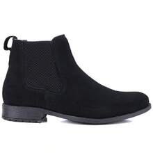 Men's Chelsea Boot Country Leather Suede - Black - View 6