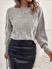 Women Sweaters - Grey - View 2