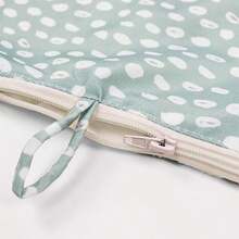 Almofada para encosto de cadeira alta de bebê, 1 peça, estampa de cavalo e girafa de madeira, design de espessura ajustável, assento confortável, instalação portátil, serve para várias cadeiras altas, adequada para a hora das refeições do bebê