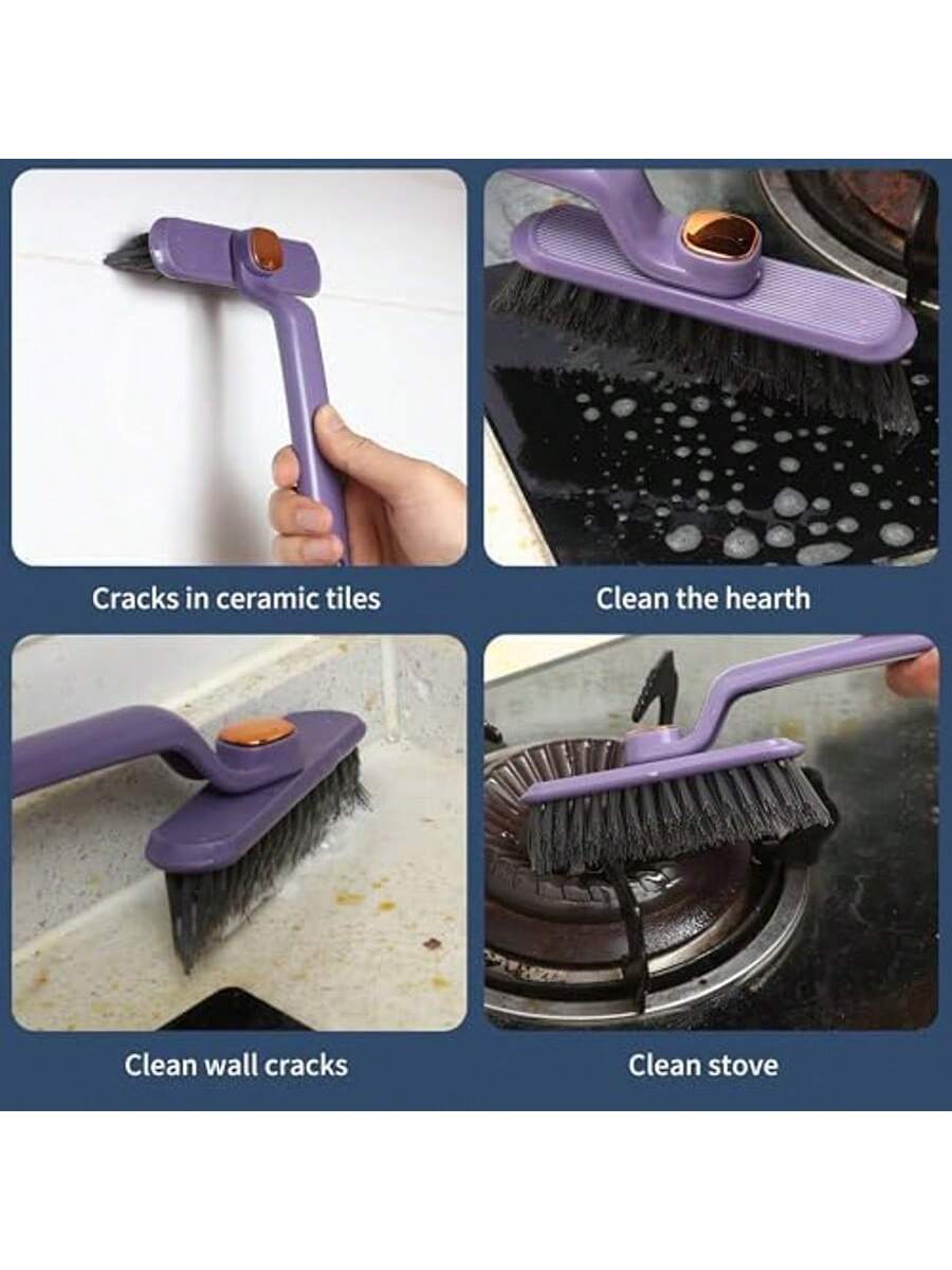 فرشاة متعددة الوظائف قابلة للدوران 360 درجة - منظف...