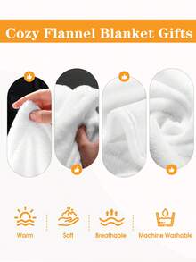 Custom Blankets, Personalized Photos And Text Gifts, Flannel Personalized Photo And Text/Name Blankets For Easter, Personalized Soft And Comfortable Blankets, Customized Special Photo And Text/Name As Graduation Gift, Class Of 2026, Mother's Day, Birthday Gifts, Family, Wedding, Souvenir Customized Blankets, Blankets Suitable For All Seasons, Washable, Machine Washable, Lightweight, Breathable, Comfortable, Warm, Comfortable Customization, Unique, 280gsm For Him, Her Personalized Ideal Gifts For Her, Him, Family, Boyfriend, Girlfriend, Father, Family, Mother, Lover, Daughter, Son, Grandfather, Grandmother, Friend, Classmate, Pet. Perfect Nap, Camping, Travel, Home, Daily Life, Office Decoration, Birthday, Anniversary, Valentine's Day, Thanksgiving, Christmas, Halloween, Father's Day, Wedding - Multicolor - View 8