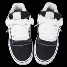 1 Paio di Lacci Piatti Larghi da 2cm+ con Punta in Metallo, Lacci Casual Classici Versatili