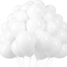 10/30/50/100/135 件 5/10/12/18 英寸彩虹粉彩气球花环拱门套装，红橙黄绿蓝紫黑白色乳胶气球套装适用于生日派对婚礼订婚周年纪念新娘送礼会单身派对圣诞节万圣节主题派对装饰 - 彩色 - 查看 103