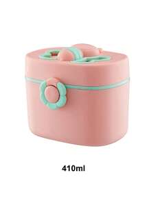 KUNT 1pc 410ml/600ml Baby Bee Milk Powder Container, Portable Cute Infant Complementary Food Rice Powder Box, Sealed Moisture-Proof Milk Powder Dispenser With Spoon - Multicolor - View 14