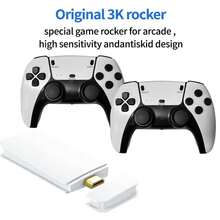 Máy chơi game cầm tay mini kiểu cổ điển YIYI, đầu ra HD 4K, tay cầm không dây, cắm là chơi, tích hợp hơn 20.000/30.000 trò chơi, máy chơi game thùng (64GB/128GB) - 1 chiếc - Nhiều màu - Xem 6