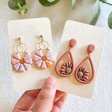 1 PC MatteTexture Polymer Clay Texture Roller, Polymer Clay Earring Making Roller - Very Suitable For Making Polymer Clay Texture Sheets - White - View 9