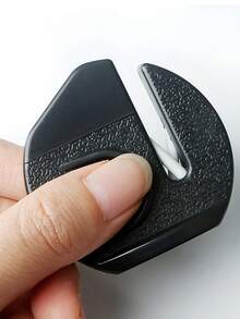 1pc Knife Sharpener. Professional 4-Stage Knife Sharpener. Sharpens Scissors. Equipped With Tungsten Steel, Diamond, And Ceramic Sharpening Stones For Kitchen Knives. Portable Sharpener, Fixed-Angle Sharpener, Diamond Stone Sharpener, Commercial Knife Sharpener, Household Knife Sharpening Tool, High-Quality Sharpener, Manual Sharpener, Multi-Stage Sharpener. Ideal For Cooking Enthusiasts And Home Chefs.