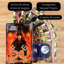 Exu Tarot Deck With 36 Cards And Manual - 彩色 - 查看 3