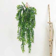 2 ramos de flores artificiales decorativas realistas y resistentes a los rayos UV, plantas falsas adecuadas para el hogar, pasillo, jardín, patio, mesa de comedor, sala de estar, decoración de bodas y fiestas, decoración floral artificial, Día de San Valentín, primavera, plantas falsas, flores artificiales de vid, guirnaldas artificiales, flores falsas, decoración de bodas y fiestas con plantas falsas, Día de San Valentín