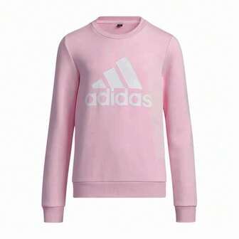 Adidas Tween Girl' Crew Neck Fleece Casual Sweatshirt