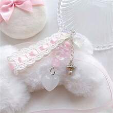 A Cute Dog,Pink Bow Phone Case Which Can Be Matched With A Same-Style Mobile Phone Charm Phone Case Compatible With IPhone17/17 AIR/17 PROMAX/17 PRO/16/7/8/11/12/13/14/15/X/XR/Xs/Plus/Pro/Pro Max/SE2/16E - Pink - View 12