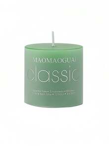 European Classic Ivory White Cylindrical Candle / Heart-Tip Pillar Candle, Scented Candle, Multiple Sizes Available, Ideal For Wedding Decor, Home Decoration, Festivals, Birthday Parties, Proposal Settings, Photo Props, Church Prayers, Romantic Candlelit Dinners, Women's Candle Gifts, Illumination Candles